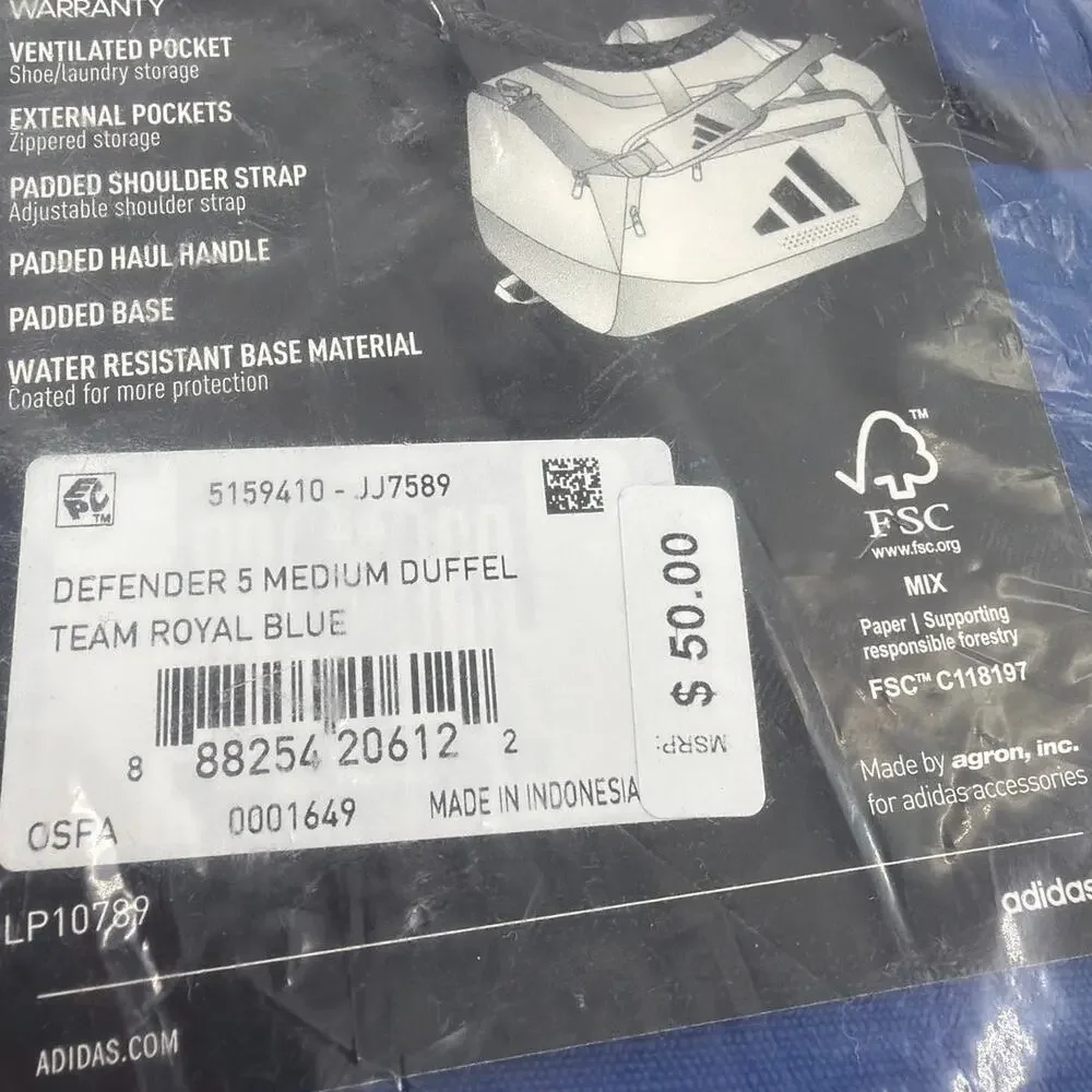 adidas medium duffel